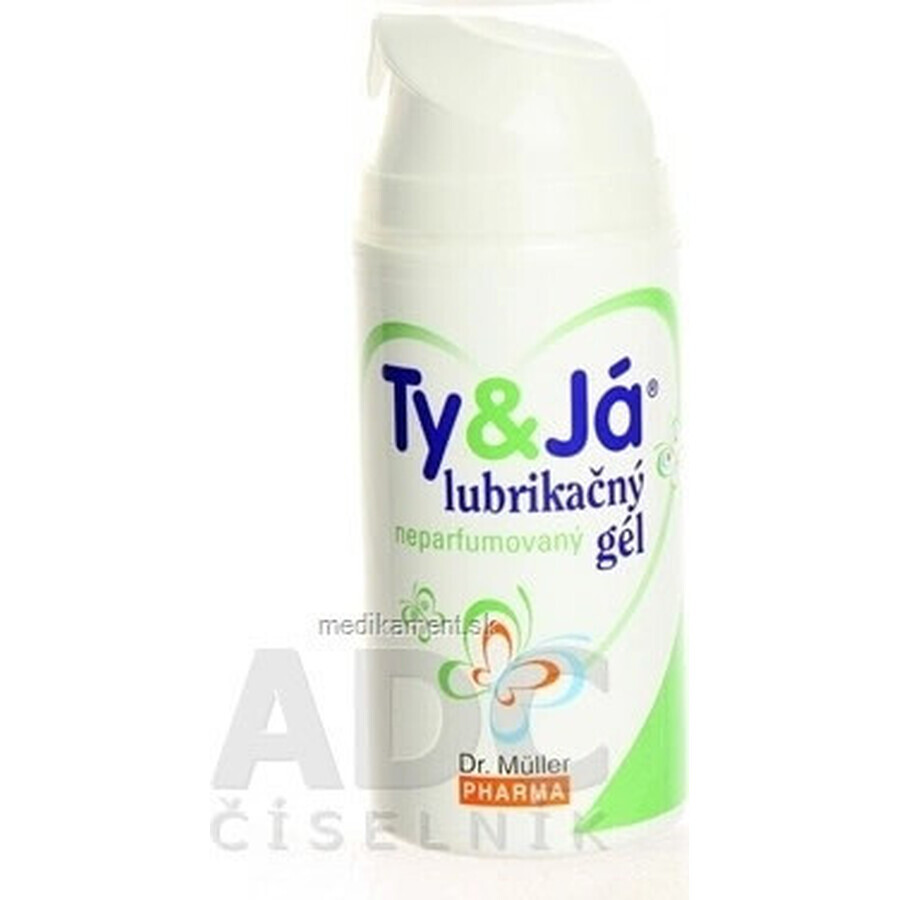 Dr. Müller TY&JÁ LUBRIFYING PERFUMED LUBRICANT GEL 1×100 ml, strawberry aroma