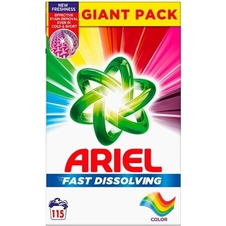 Ariel Powder 6.325kg/115PD Colour 1×6.32kg poudre