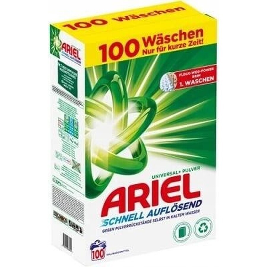 Ariel Powder 6 kg / 100PD Universal+ 1×6 kg, poudre à laver