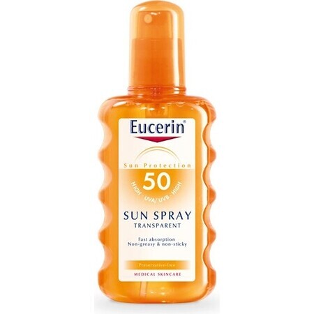 Eucerin SUN Dry Touch OIL CONTROL SPF 50+ 1×200 ml, heldere spray