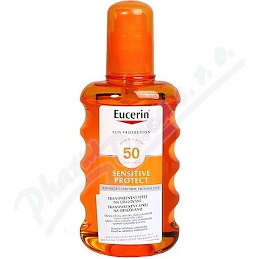 Eucerin SUN Dry Touch OIL CONTROL SPF 50+ 1×200 ml, heldere spray