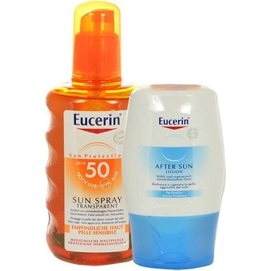 Eucerin SUN Dry Touch OIL CONTROL SPF 50+ 1×200 ml, heldere spray