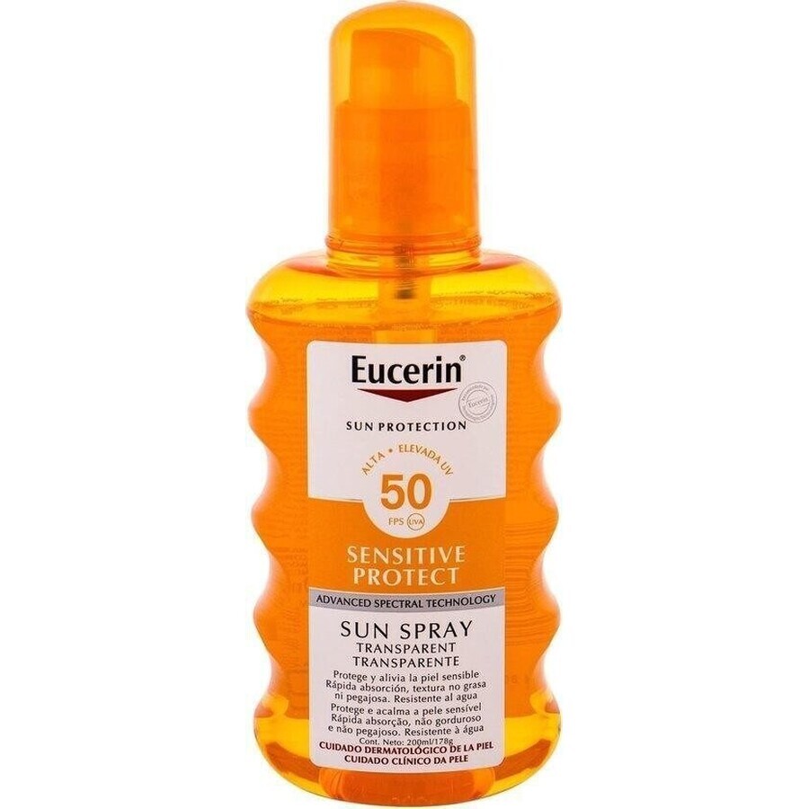 Eucerin SUN Dry Touch OIL CONTROL SPF 50+ 1×200 ml, heldere spray