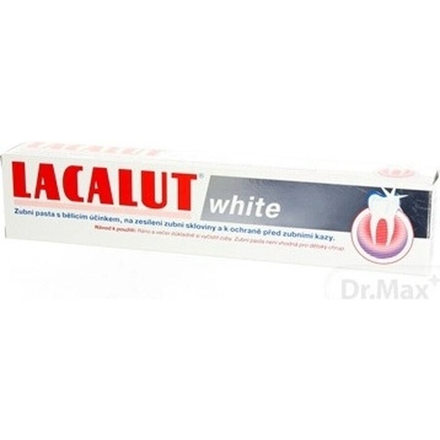 LACALUT WHITE TOOTH PASTE 1×75 ml, pâte