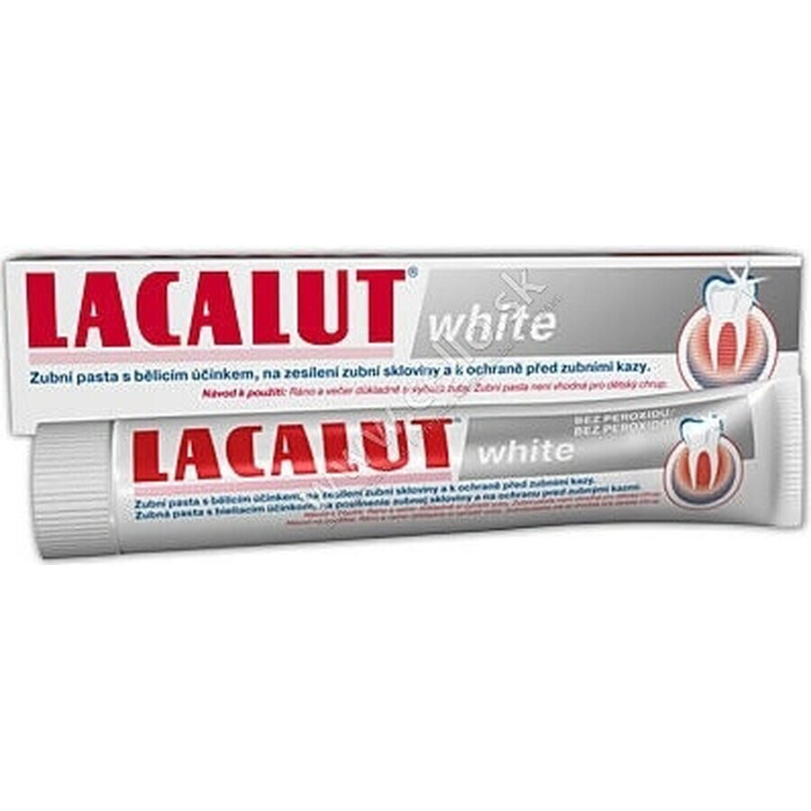 LACALUT WHITE TOOTH PASTE 1×75 ml, pâte