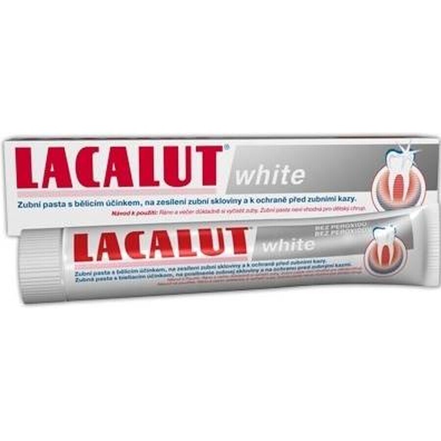 LACALUT WHITE TOOTH PASTE 1×75 ml, pâte