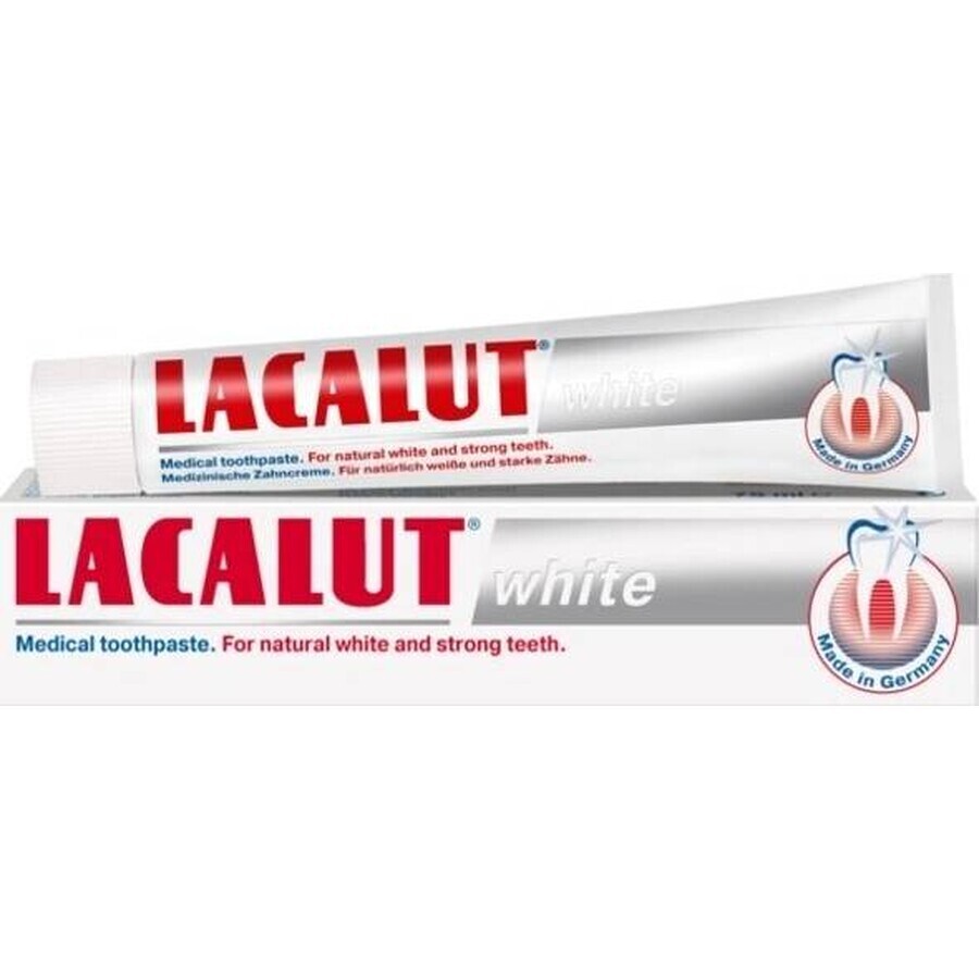 LACALUT WHITE TOOTH PASTE 1×75 ml, pâte