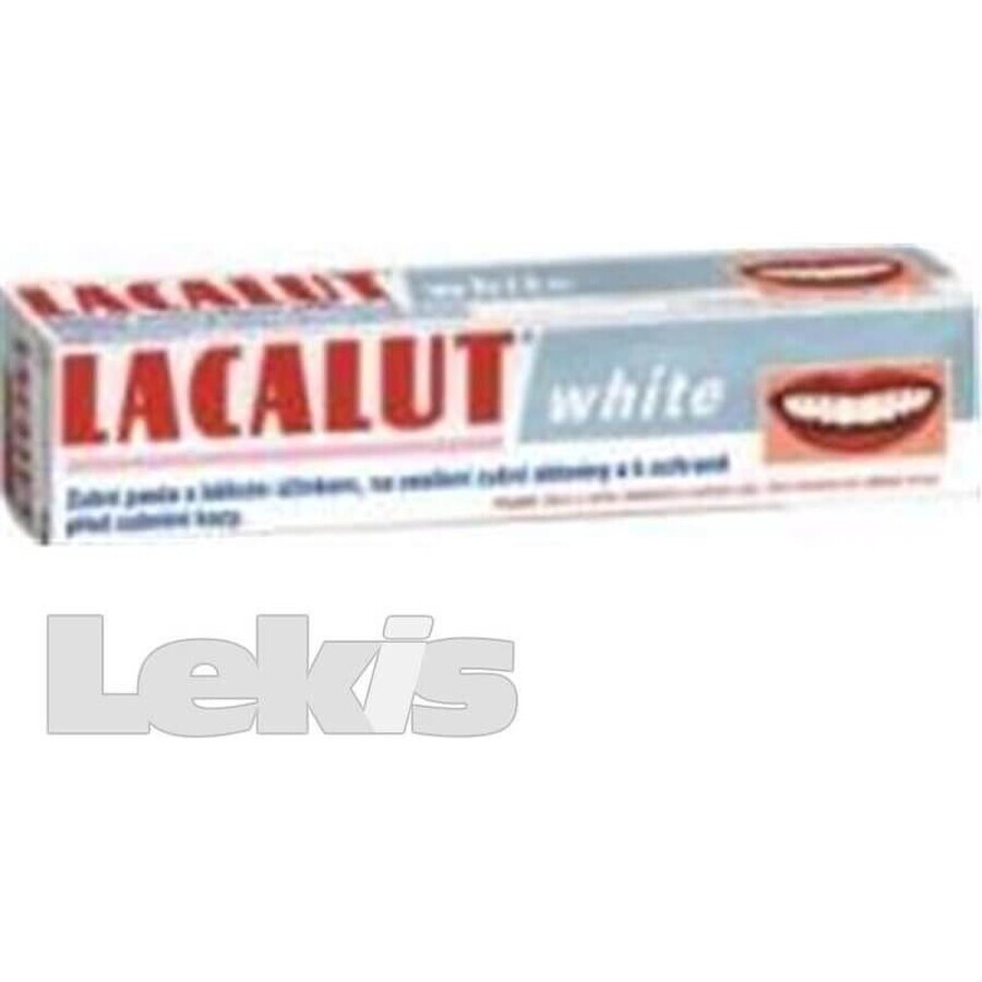 LACALUT WHITE TOOTH PASTE 1×75 ml, pâte