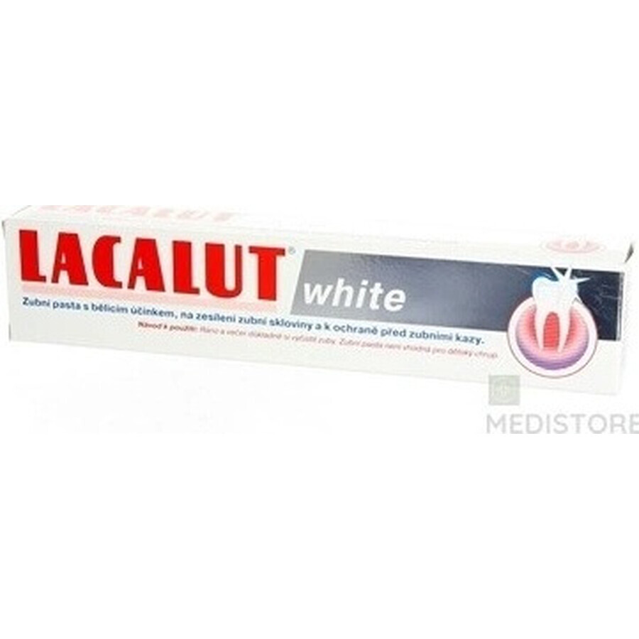 LACALUT WHITE TOOTH PASTE 1×75 ml, pâte