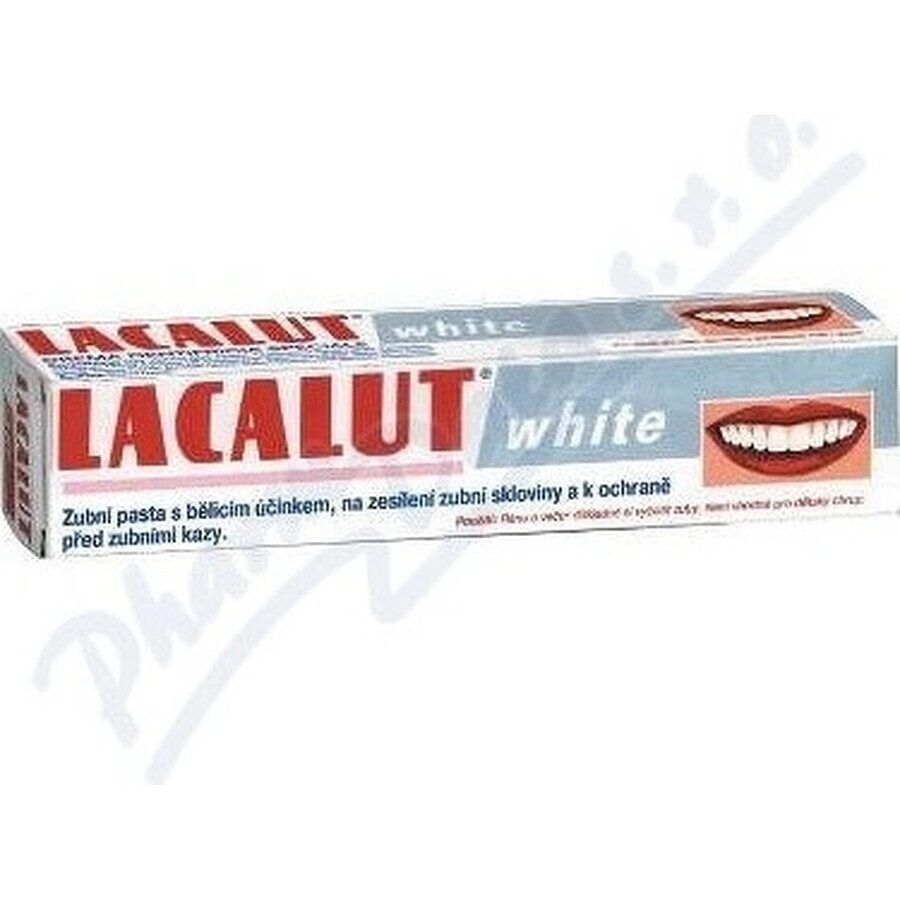 LACALUT WHITE TOOTH PASTE 1×75 ml, pâte