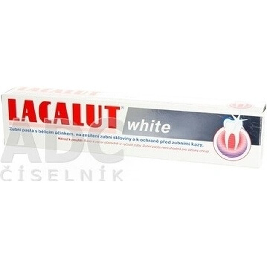 LACALUT WHITE TOOTH PASTE 1×75 ml, pâte