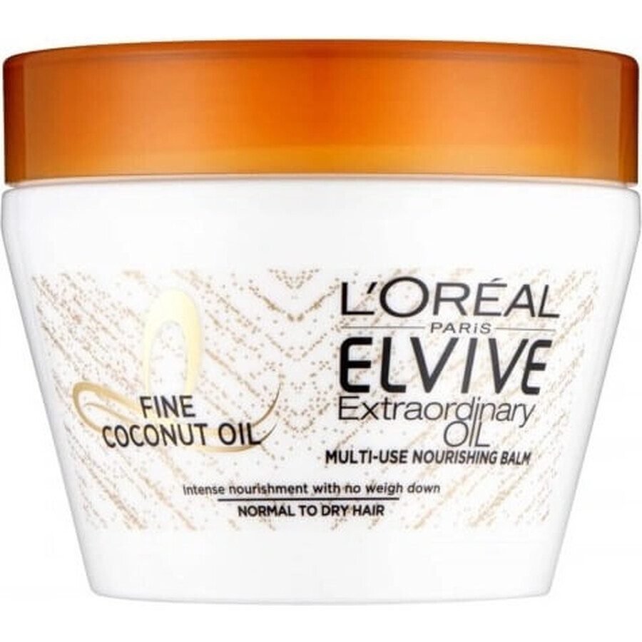 L'Oréal Paris Elseve Elseve Olio Straordinario Coco Mask, 300 ml 1×300 ml maschera