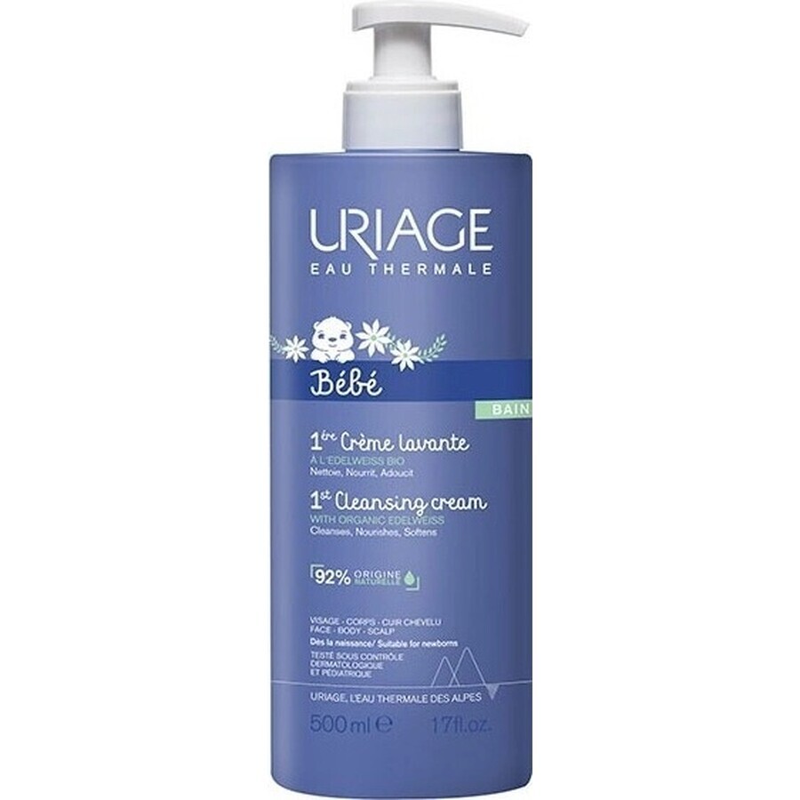 URIAGE BÉBÉ 1st Cradle Cap Care Cream, 40ml 1×40 ml, milk thistle cream