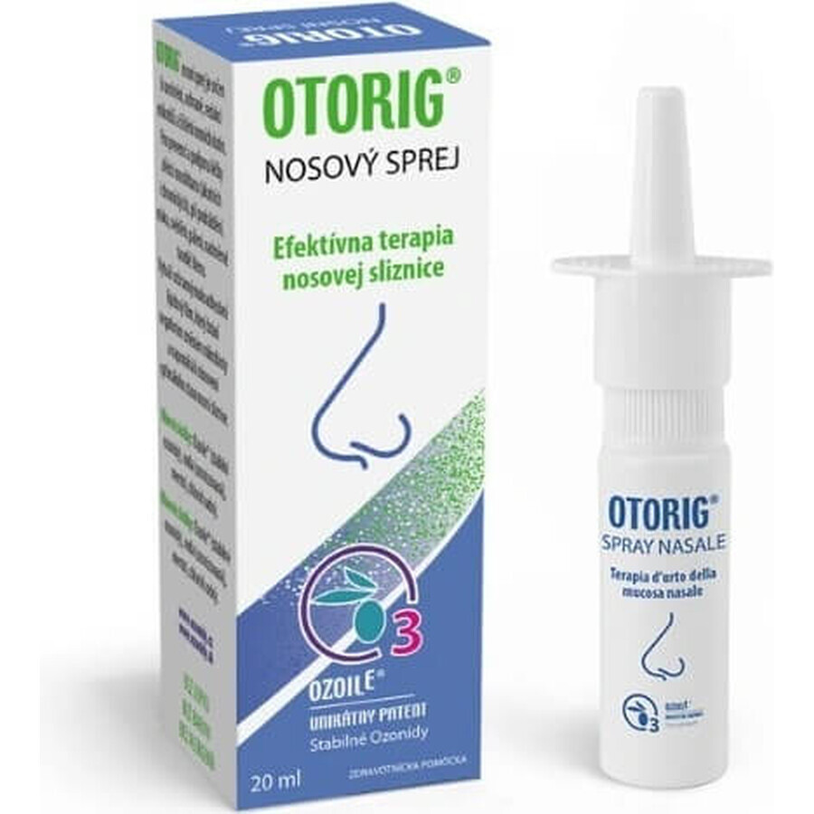 Ozonides OTORIG spray nasal 1×20 ml, spray nasal