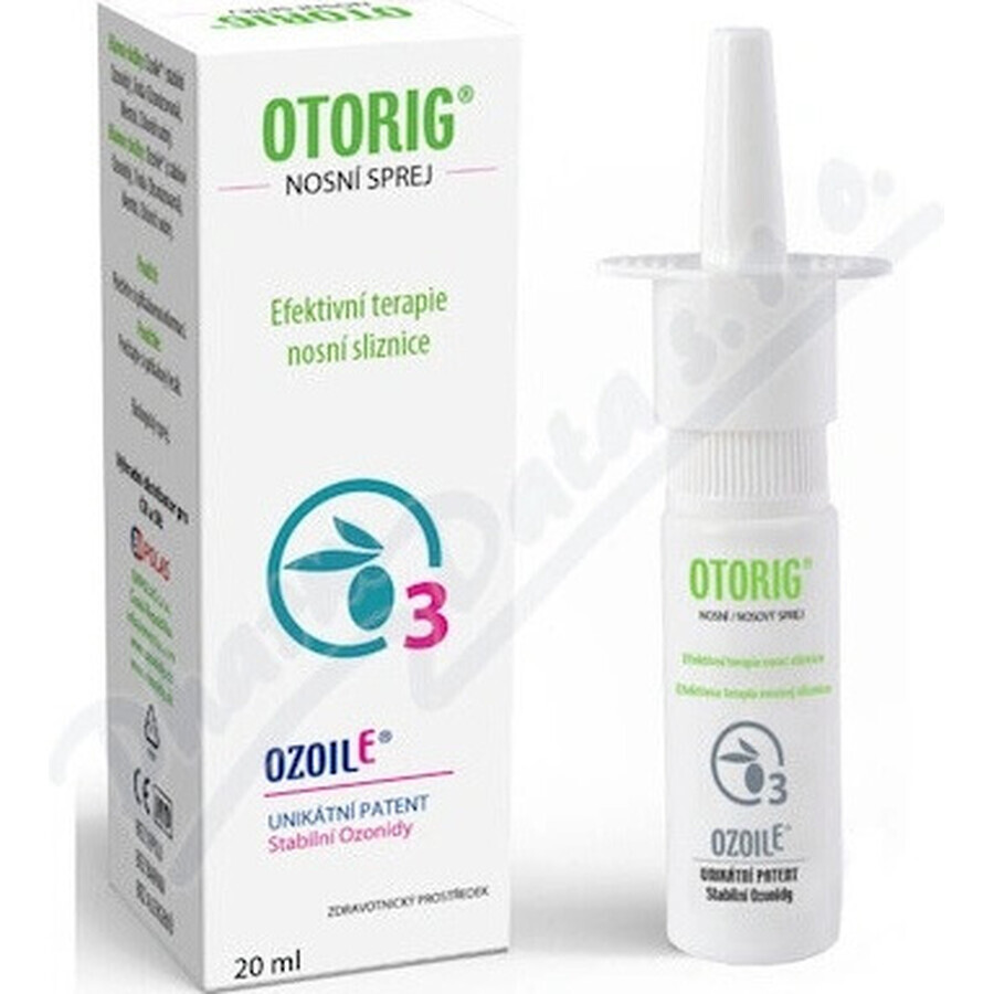 Ozonides OTORIG spray nasal 1×20 ml, spray nasal