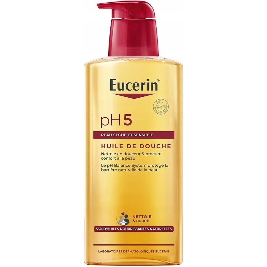 Eucerin pH5 Douche Olie 1×400 ml voor gevoelige huid