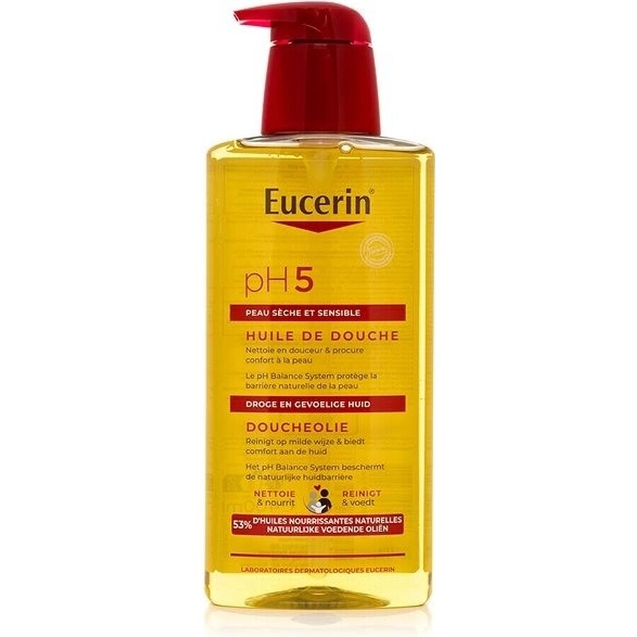 Eucerin pH5 Douche Olie 1×400 ml voor gevoelige huid