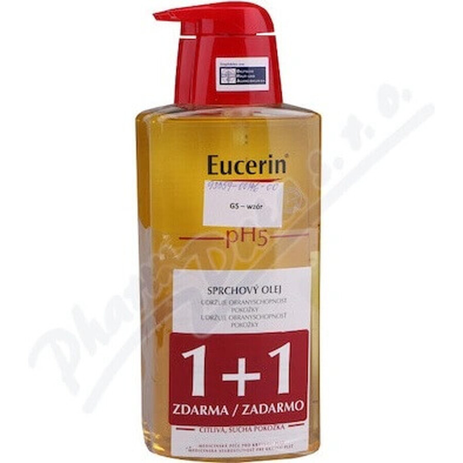 Eucerin pH5 Douche Olie 1×400 ml voor gevoelige huid