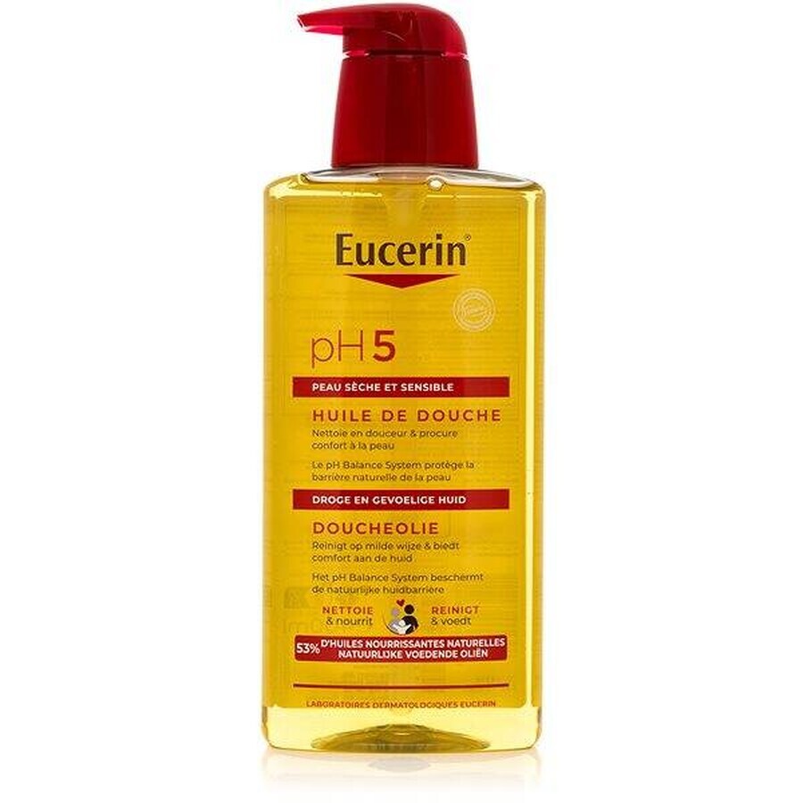 Eucerin pH5 Douche Olie 1×400 ml voor gevoelige huid