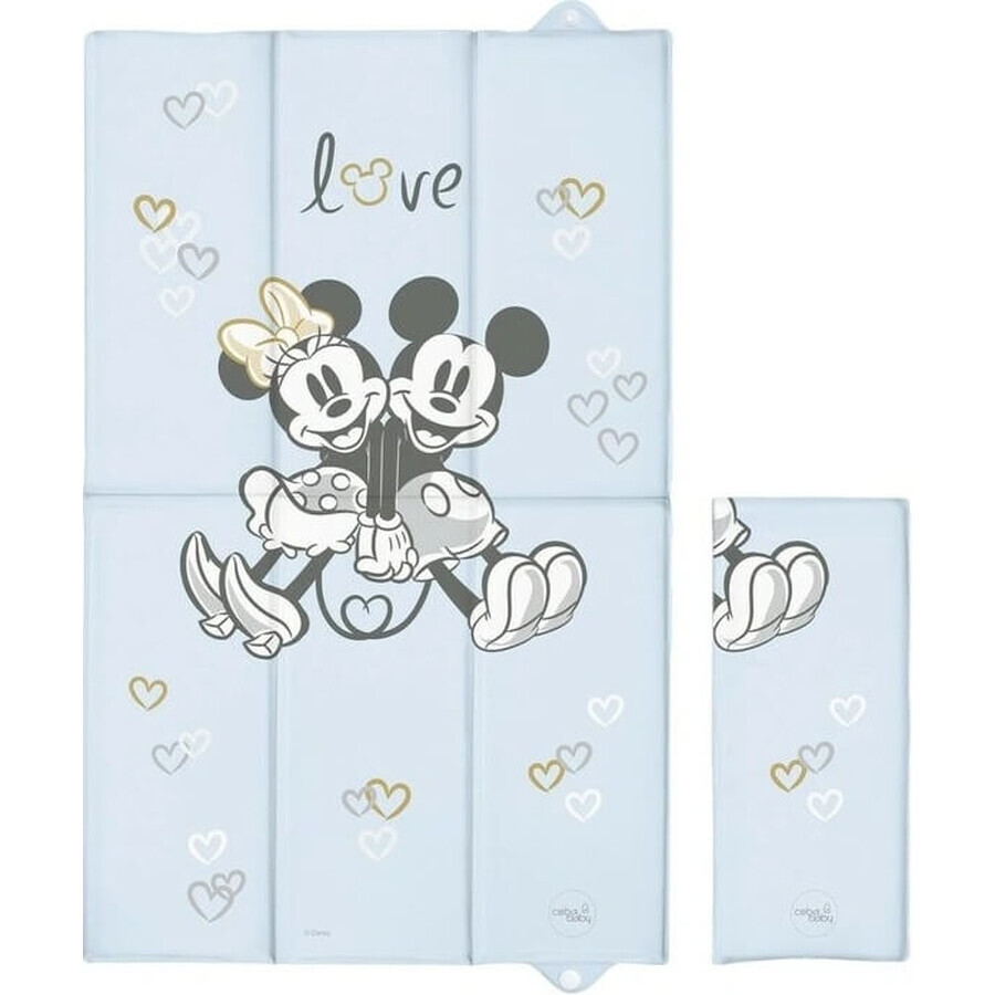 CEBA Tapis de voyage (50x80) Disney Minnie & Mickey Bleu 1×1 pc