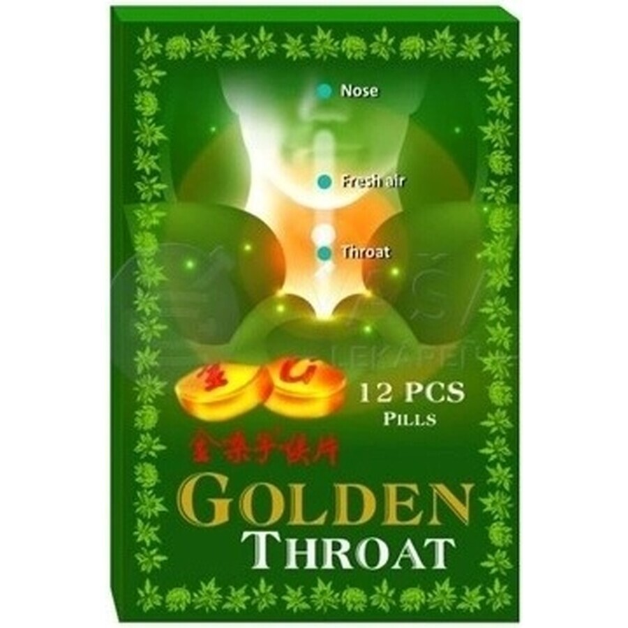 Golden Throat - Amazon 1×12 pcs, food supplement