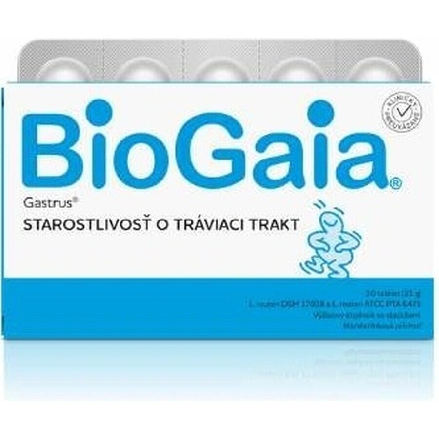 BIOGAIA GASTRUS TBL 30 1×30 tbl, supliment alimentar