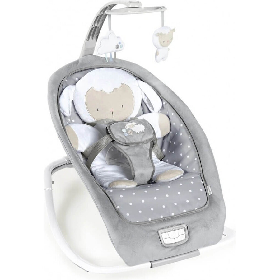 Ingenuity - Cuddle Lamb 1×1 piece, baby swing with vibrating melody, up to 18 kg