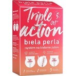 White Perla System triple action oxi+ 1×1 pc, système de blanchiment des dents