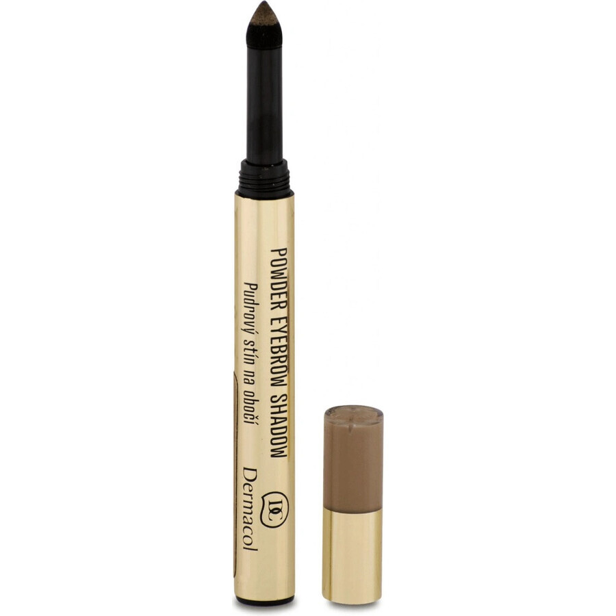 Dermacol Poudre pour sourcils Poudre ombre No.1 1×1 g, résistant à l'eau