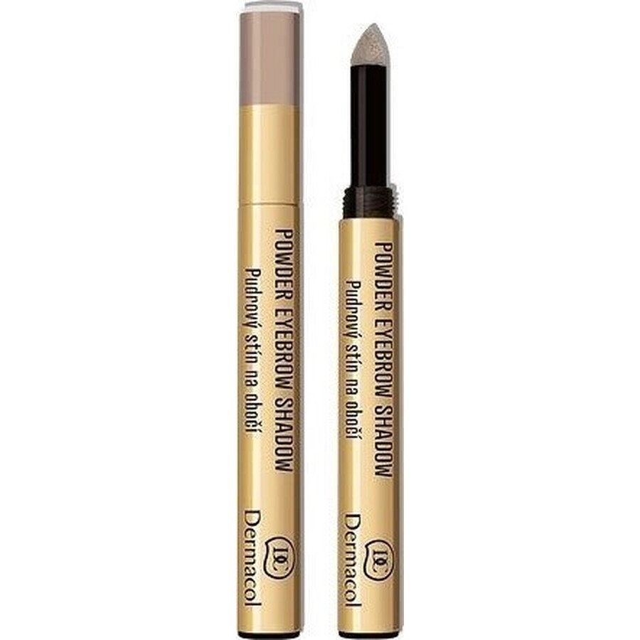 Dermacol Poudre pour sourcils Poudre ombre No.1 1×1 g, résistant à l'eau