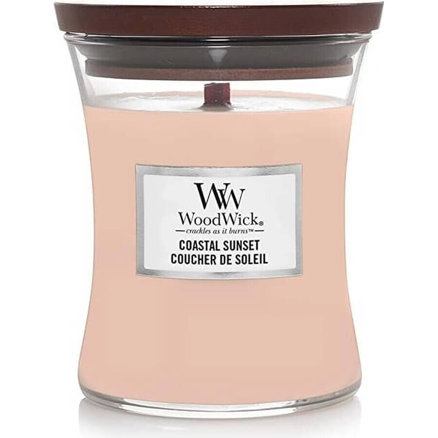 WoodWick - Lumânare parfumată Small Coastal Sunset 1×85g