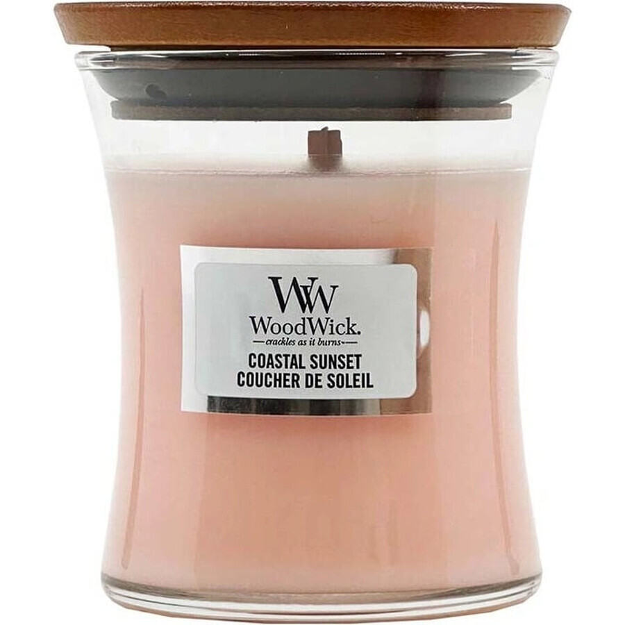 WoodWick - Lumânare parfumată Small Coastal Sunset 1×85g