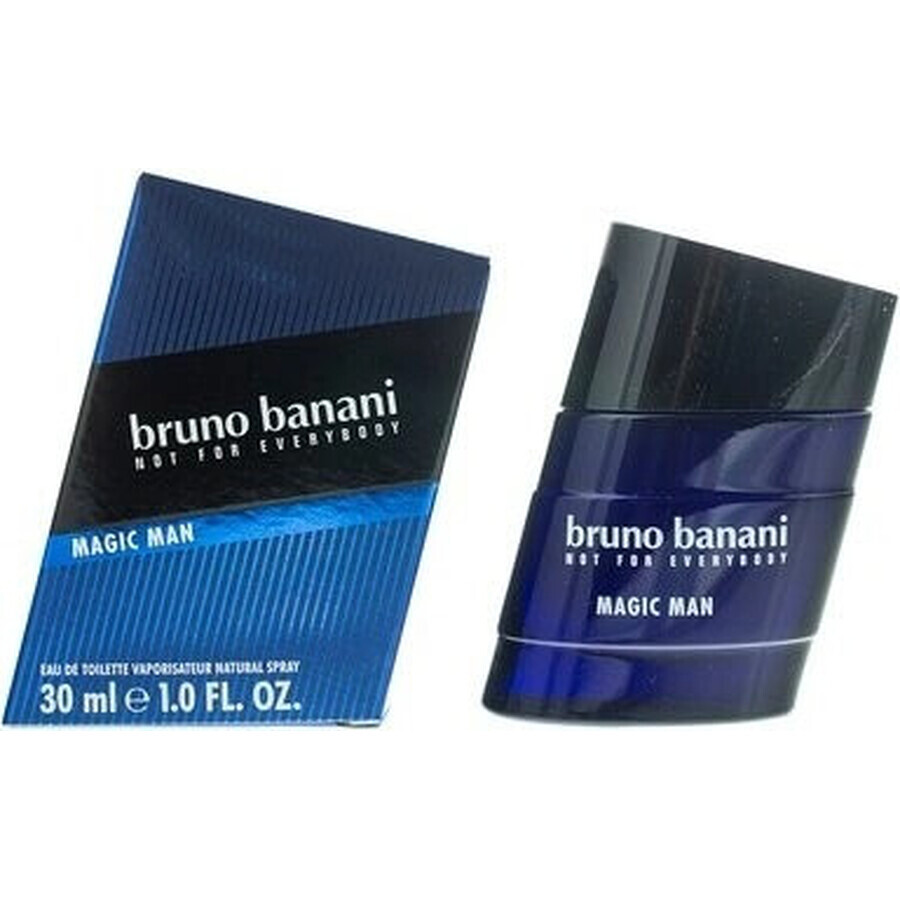 Bruno Banani Magic Man Edt 30ml 1×30 ml, Eau de toilette