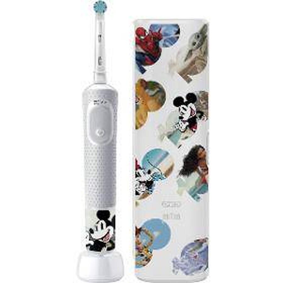 Oral-B EK Pro Kids 3+ Disney EK Pro Kids 3+ + Reise-Set 1×1 Set, elektrische Zahnbürste