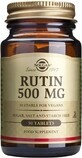 Solgar Rutine 500 mg dose journali&#232;re &#233;lev&#233;e, 50 comprim&#233;s 1&#215;50 tbl, compl&#233;ment alimentaire