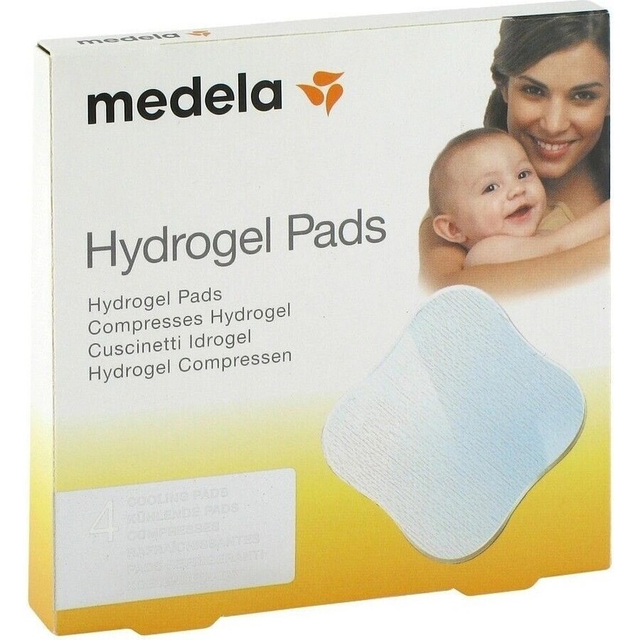 Coussinets hydrogel Medela - 4 pièces 1×4 pièces, coussinets hydrogel