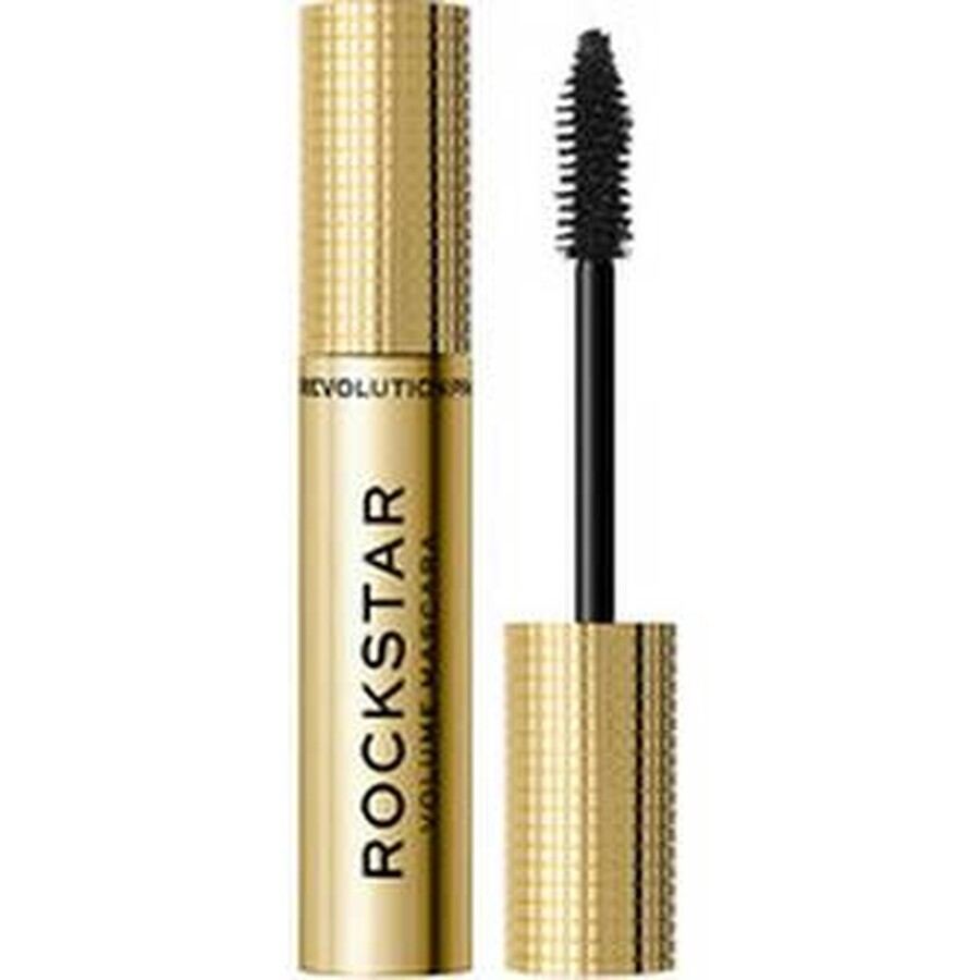 Revolution PRO, Rockstar Mascara Negro, mascara 1×8 ml, mascara de pestañas