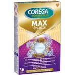 COREGA Double Strength 1x36 pcs, comprimés de nettoyage pour prothèses dentaires