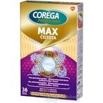 COREGA Double Strength 1x36 pcs, comprimés de nettoyage pour prothèses dentaires