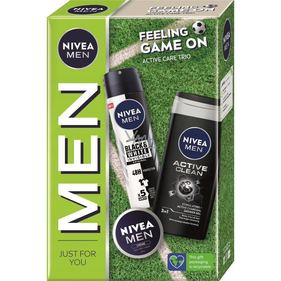 NIVEA MEN BOX DEO ORIGINAL DEODORANT 1×1 pcs, gift pack