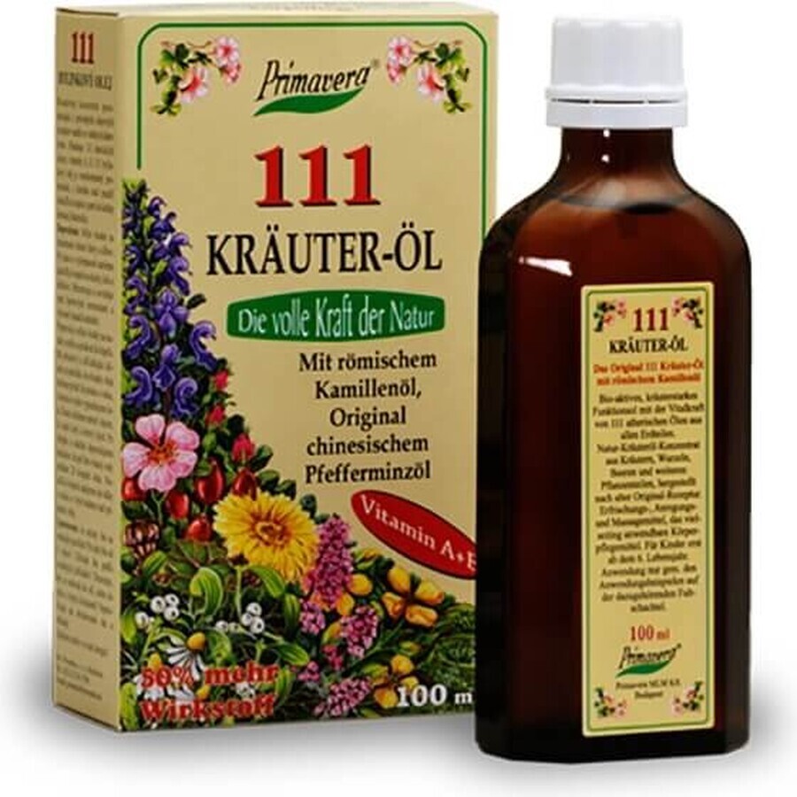 SPRING 111 KRÄUTER-ÖL 1×100 ml, huile végétale