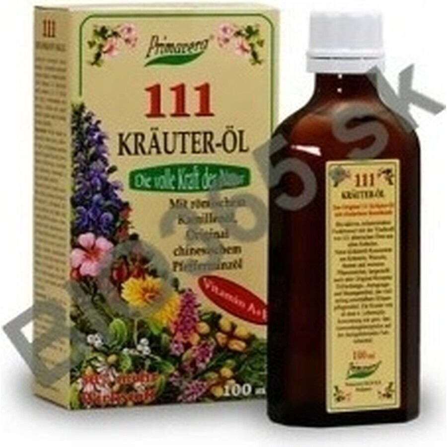 SPRING 111 KRÄUTER-ÖL 1×100 ml, huile végétale