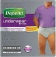 DEPEND MAXIMUM L/XL pour hommes 1&#215;9 pcs, slips &#233;lastiques, tour de hanches 95-150 cm