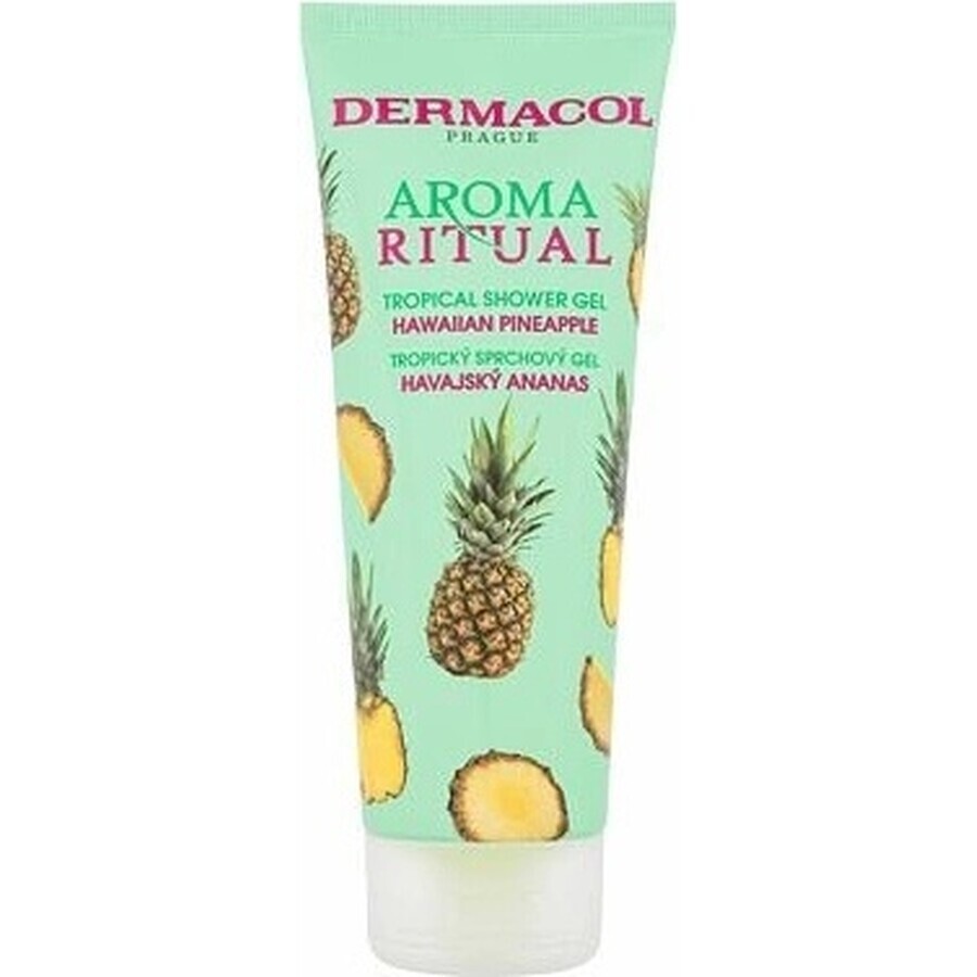 Dermacol Aroma Ritual gel douche ananas hawaïen 1×250 ml, gel douche