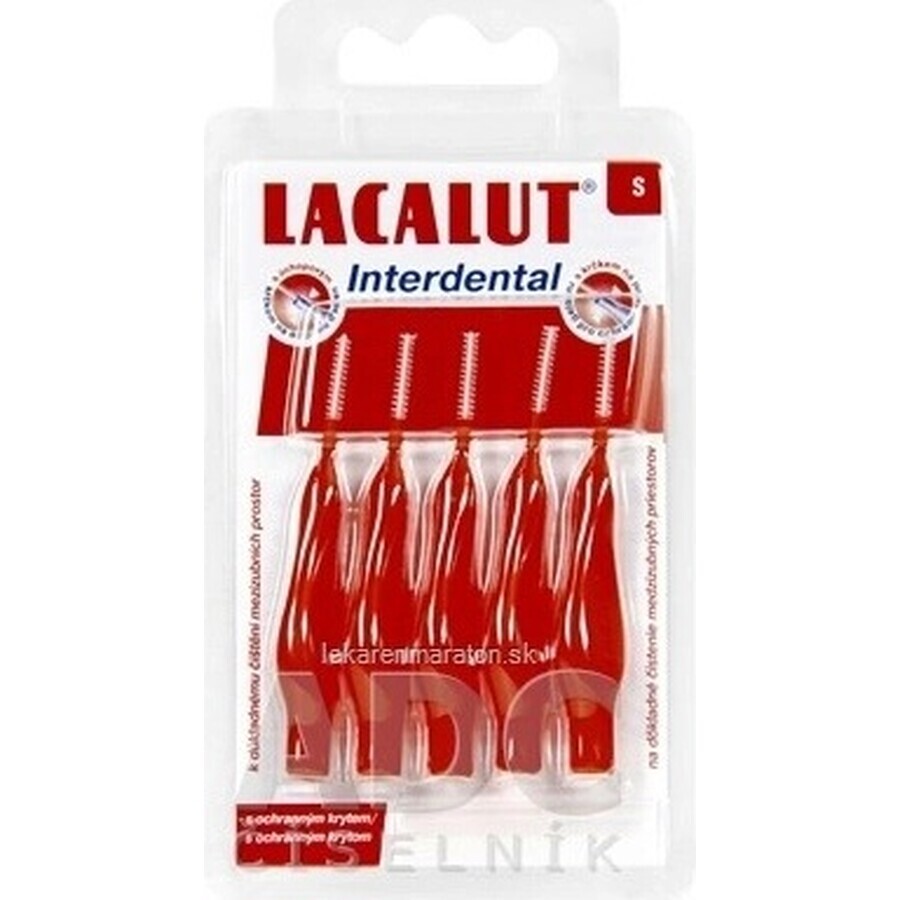 LACALUT INTERDENTAL INTERDENTAL FLEXIBLE S 1×5 pcs, nettoyage complet des espaces interdentaires