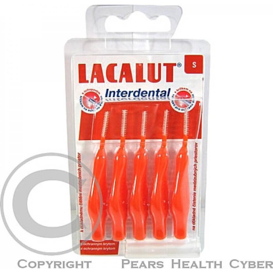 LACALUT INTERDENTAL INTERDENTAL FLEXIBLE S 1×5 pcs, nettoyage complet des espaces interdentaires