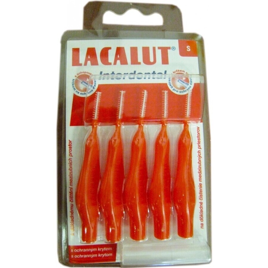 LACALUT INTERDENTAL INTERDENTAL FLEXIBLE S 1×5 pcs, nettoyage complet des espaces interdentaires