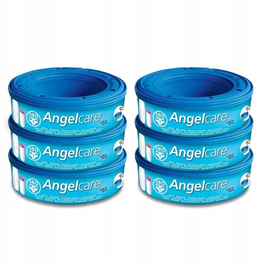 Angelcare Cartușe de schimb Angelcare 1×6 buc, cartușe de schimb pentru coșuri