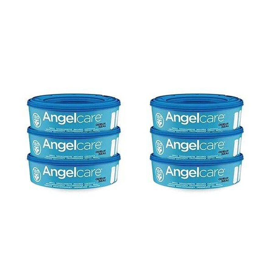 Angelcare Cartușe de schimb Angelcare 1×6 buc, cartușe de schimb pentru coșuri