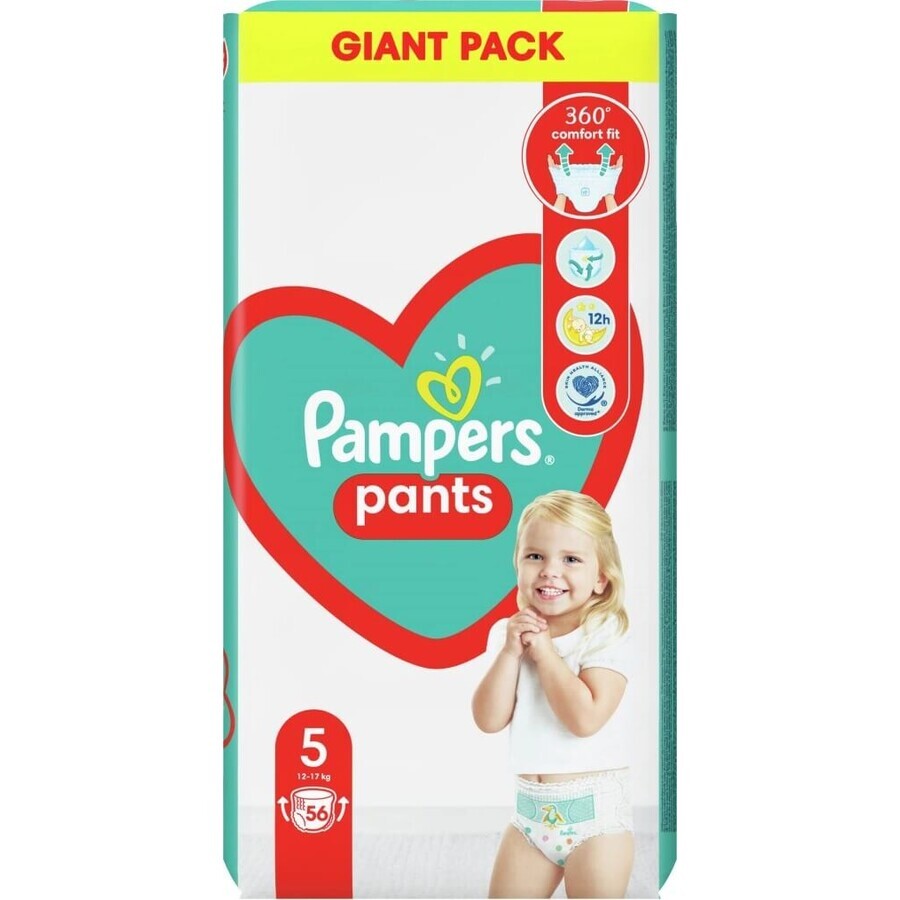 Pampers-Hosen GP S5 56 Stück (12-17kg) 1×56 Stück